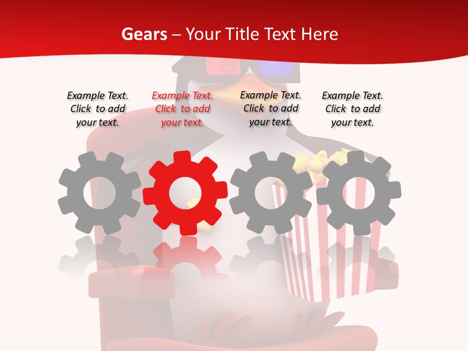 Avatar Pig Cinema PowerPoint Template