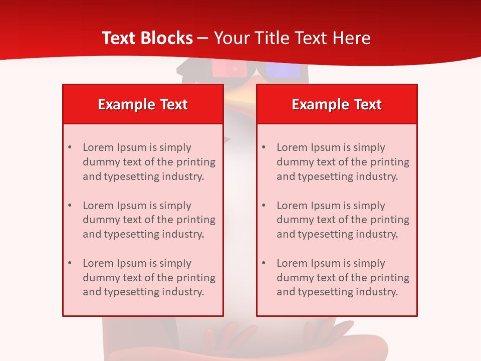 Avatar Pig Cinema PowerPoint Template