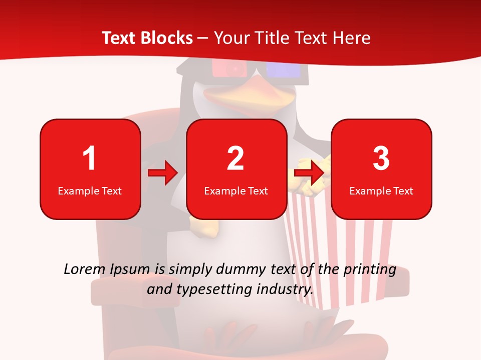 Avatar Pig Cinema PowerPoint Template