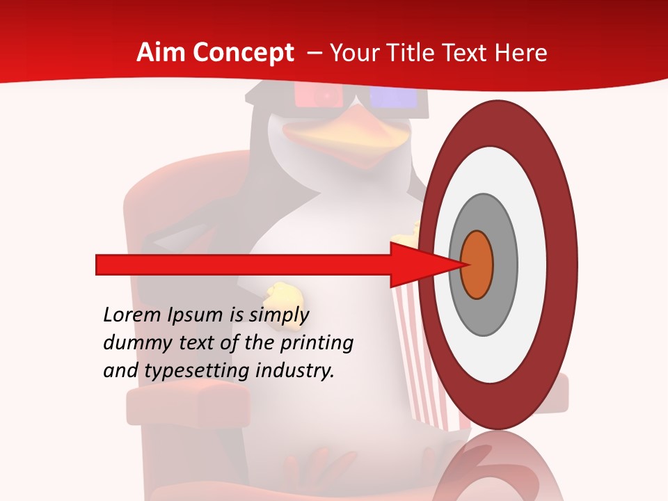 Avatar Pig Cinema PowerPoint Template