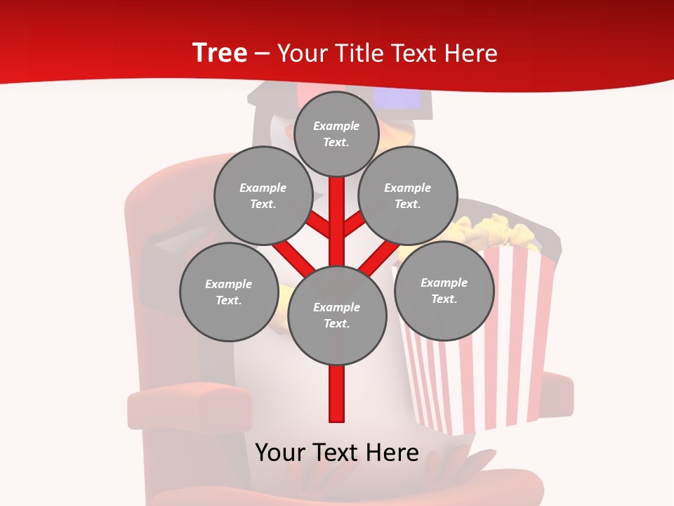 Avatar Pig Cinema PowerPoint Template