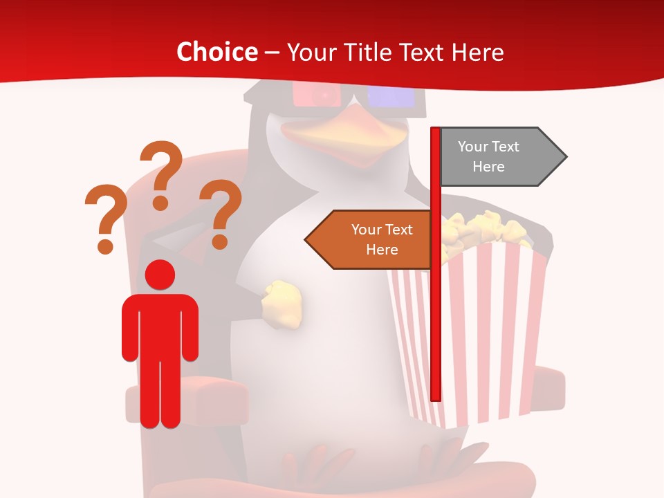 Avatar Pig Cinema PowerPoint Template