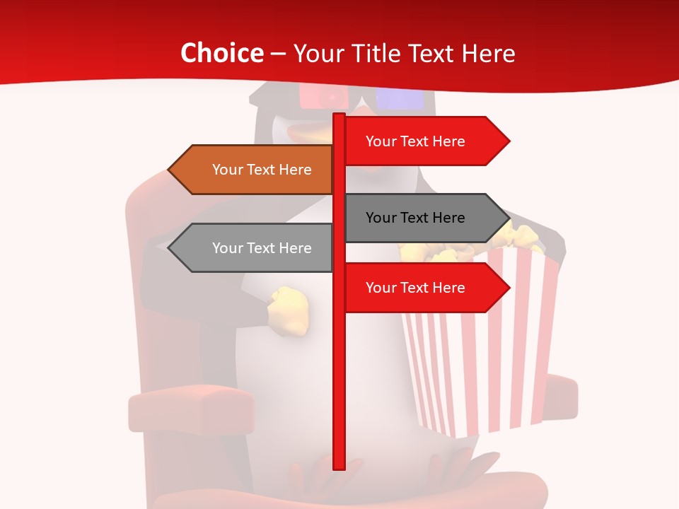 Avatar Pig Cinema PowerPoint Template