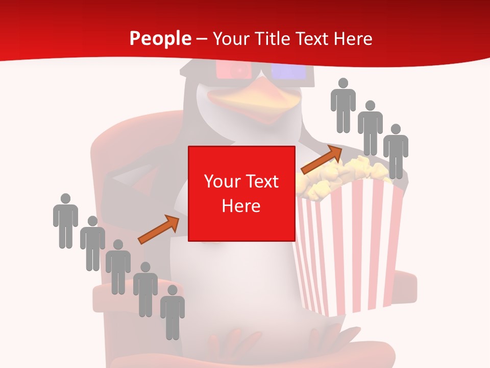 Avatar Pig Cinema PowerPoint Template