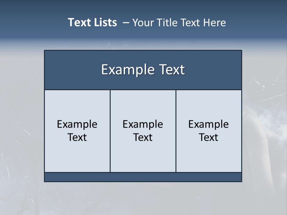 Colorful Fall Model PowerPoint Template
