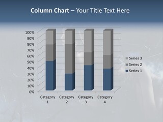 Colorful Fall Model PowerPoint Template