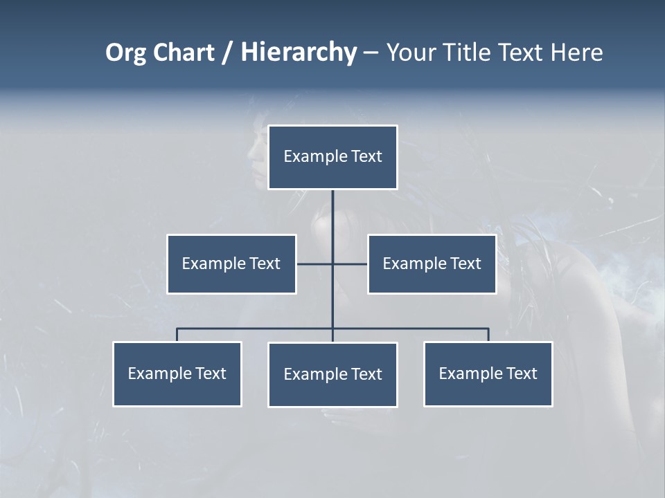 Colorful Fall Model PowerPoint Template