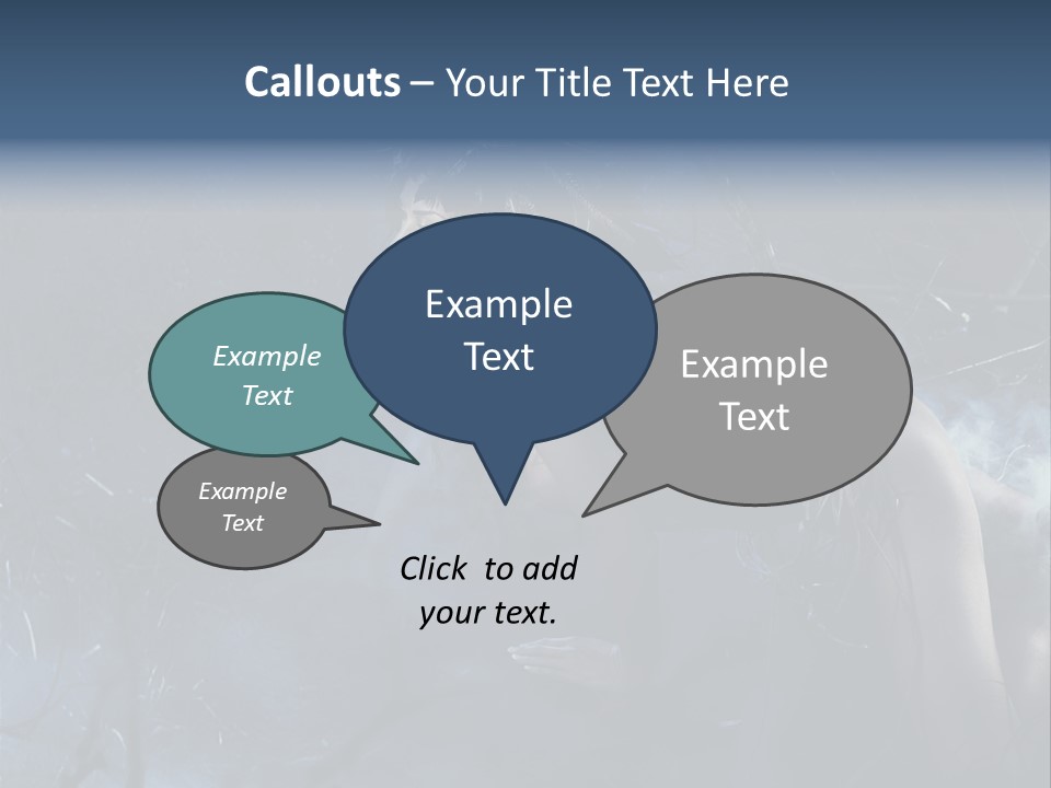 Colorful Fall Model PowerPoint Template