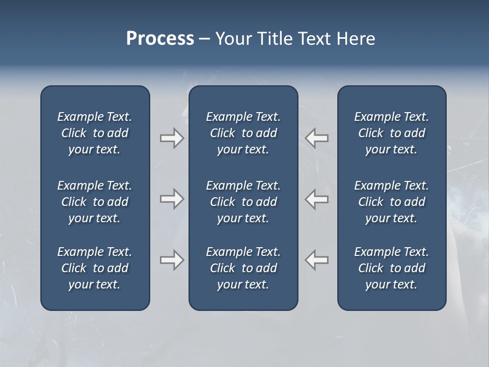 Colorful Fall Model PowerPoint Template