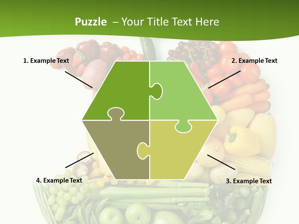 Colorful Broccoli Vegetable PowerPoint Template