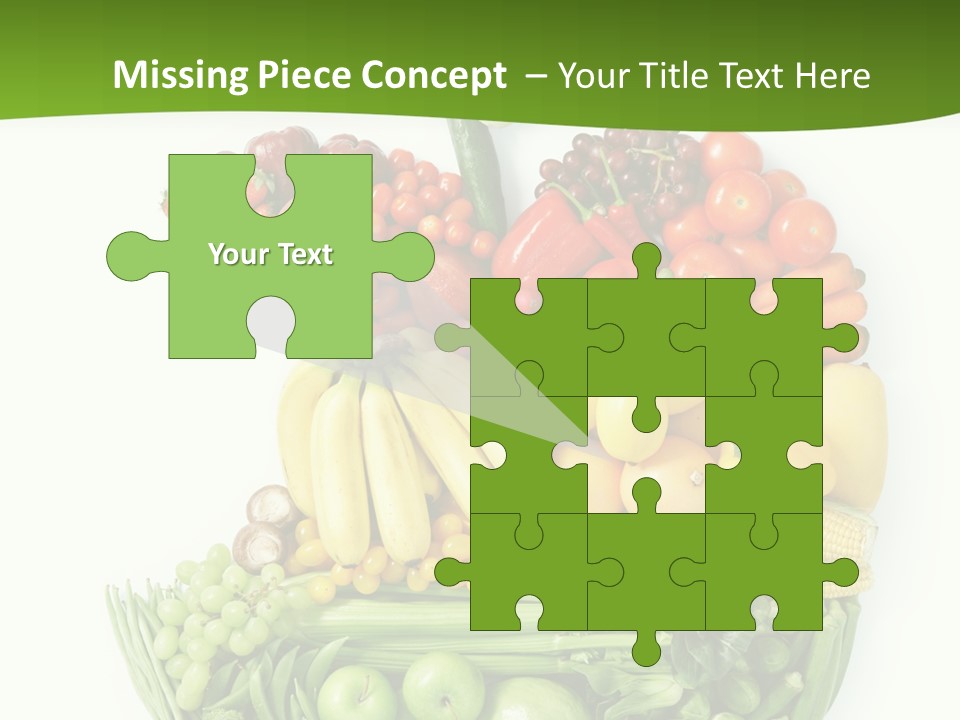 Colorful Broccoli Vegetable PowerPoint Template