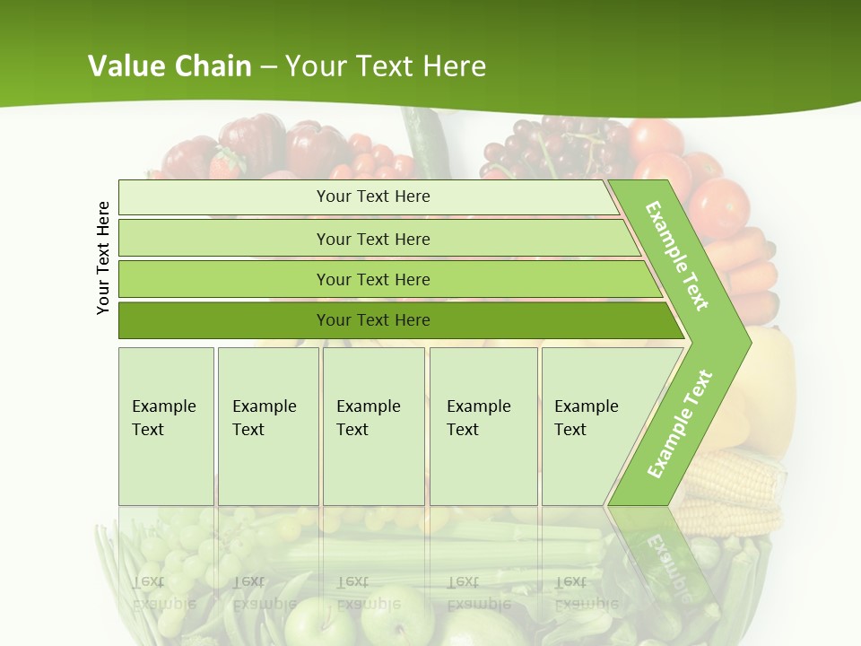Colorful Broccoli Vegetable PowerPoint Template