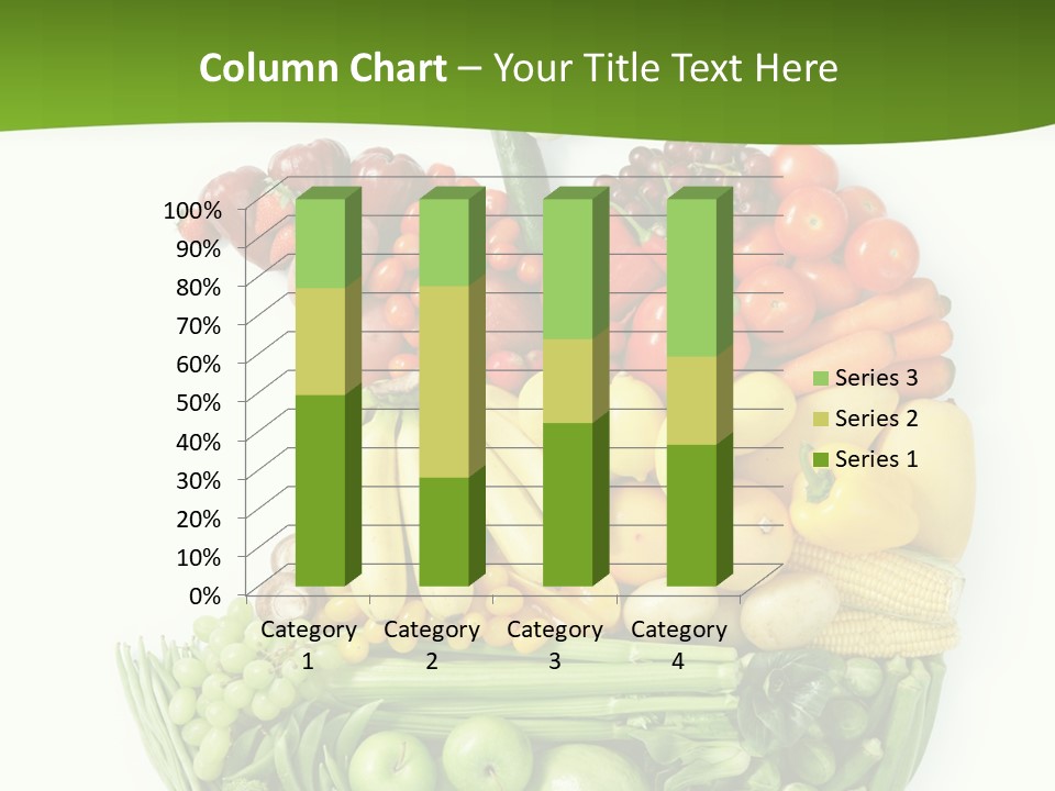 Colorful Broccoli Vegetable PowerPoint Template