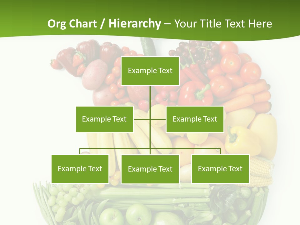 Colorful Broccoli Vegetable PowerPoint Template