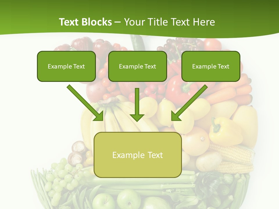 Colorful Broccoli Vegetable PowerPoint Template