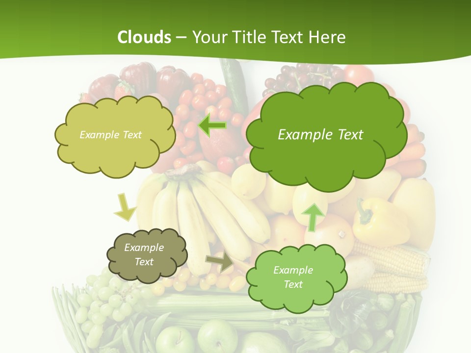 Colorful Broccoli Vegetable PowerPoint Template