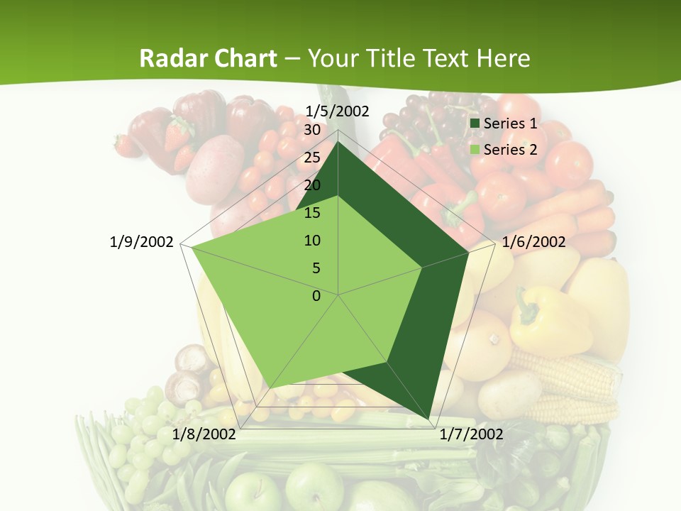 Colorful Broccoli Vegetable PowerPoint Template