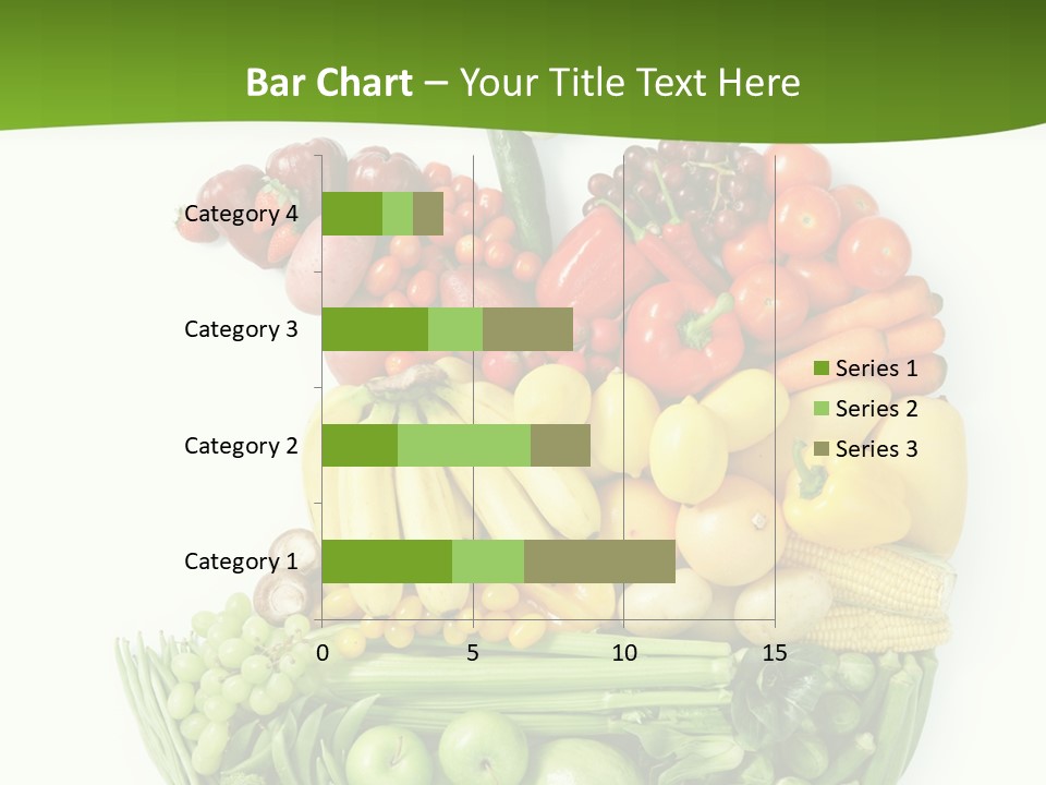 Colorful Broccoli Vegetable PowerPoint Template