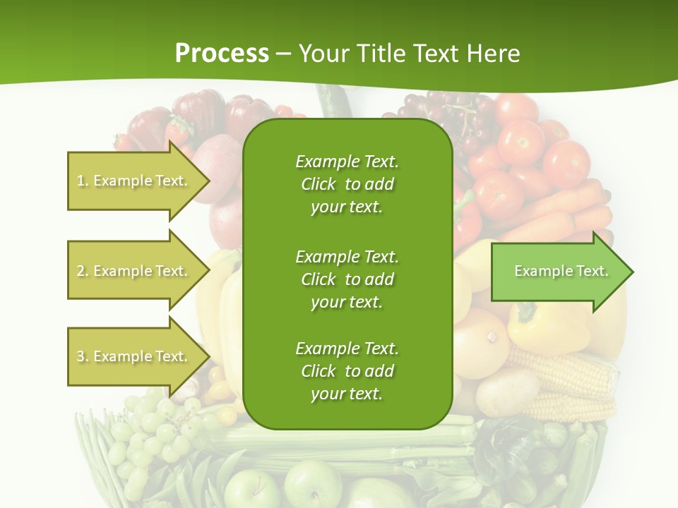 Colorful Broccoli Vegetable PowerPoint Template