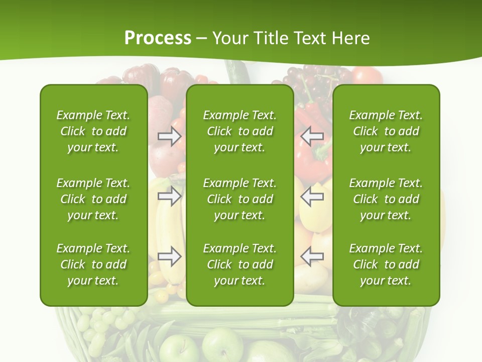 Colorful Broccoli Vegetable PowerPoint Template