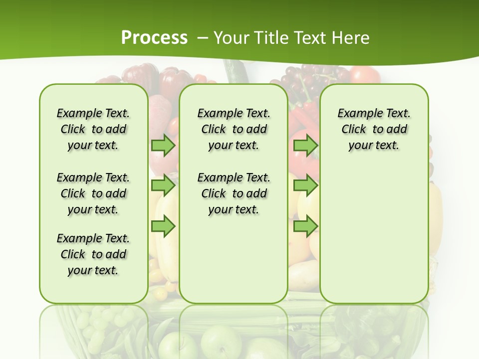 Colorful Broccoli Vegetable PowerPoint Template