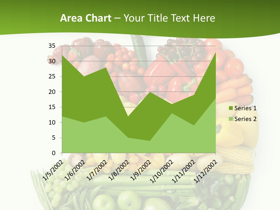 Colorful Broccoli Vegetable PowerPoint Template