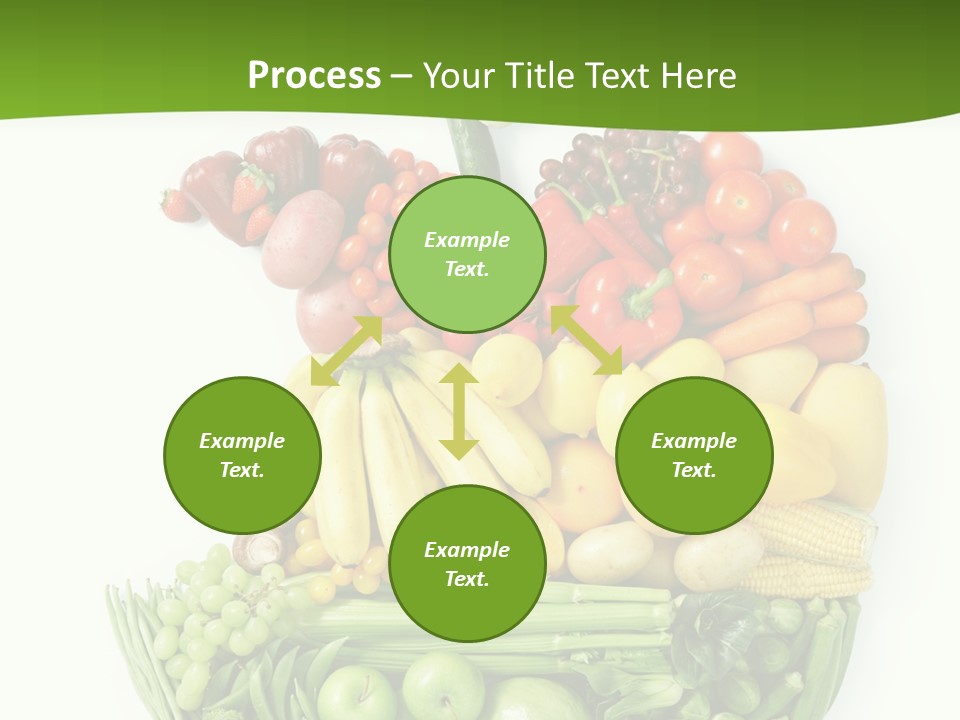 Colorful Broccoli Vegetable PowerPoint Template