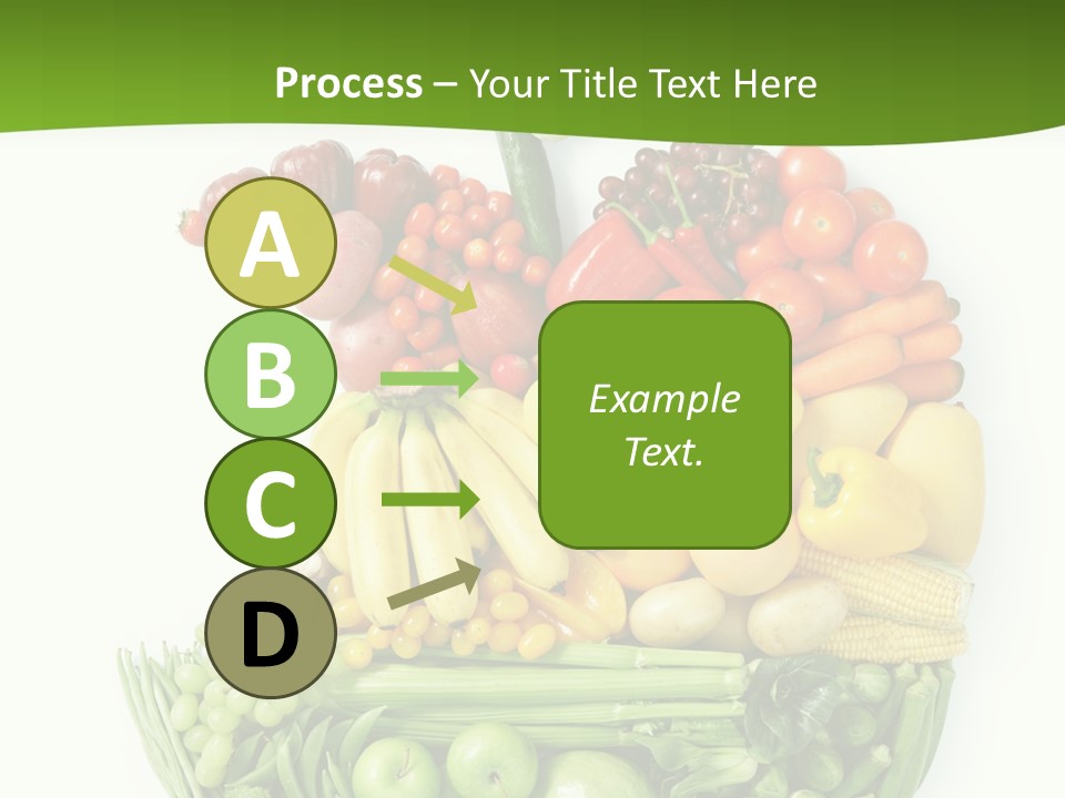 Colorful Broccoli Vegetable PowerPoint Template