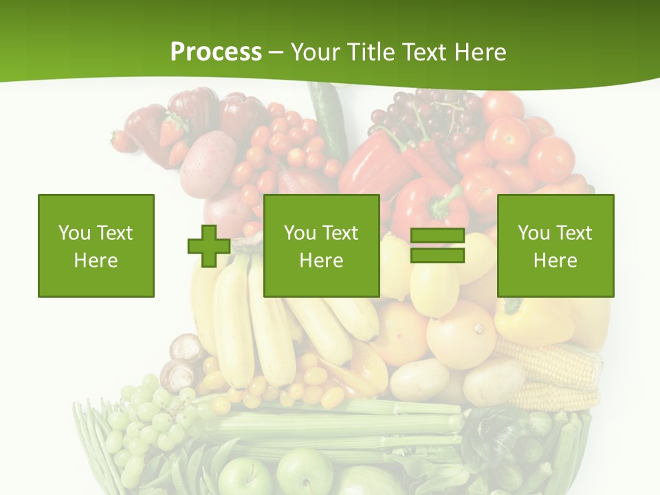 Colorful Broccoli Vegetable PowerPoint Template