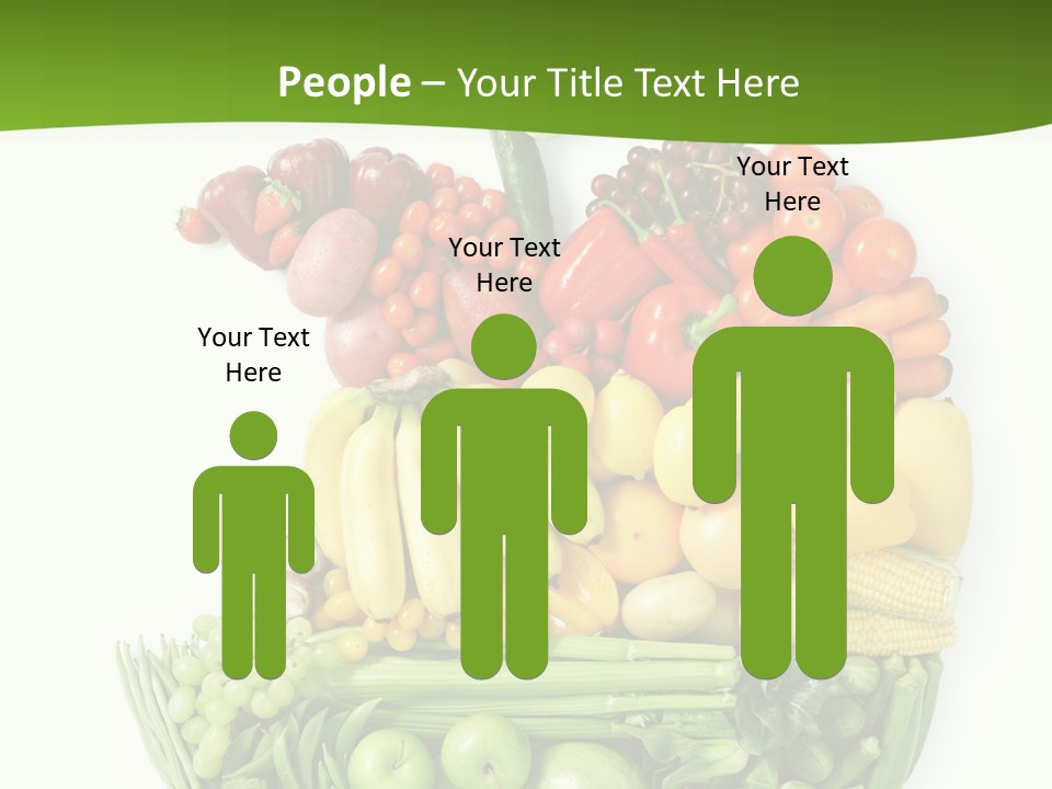 Colorful Broccoli Vegetable PowerPoint Template