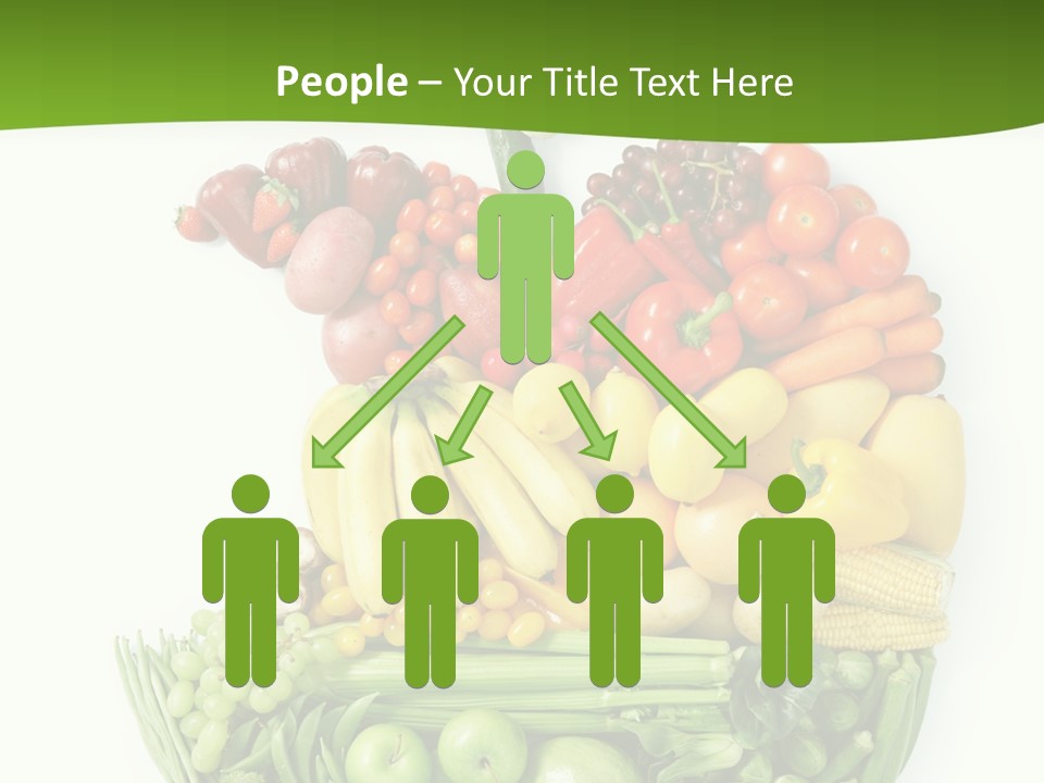 Colorful Broccoli Vegetable PowerPoint Template