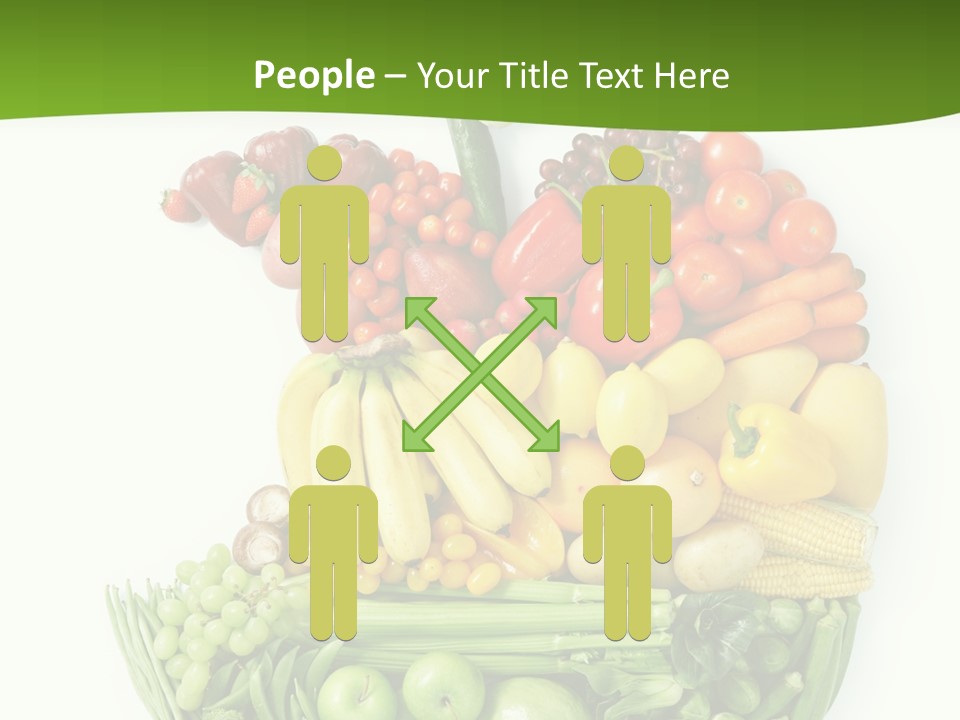Colorful Broccoli Vegetable PowerPoint Template