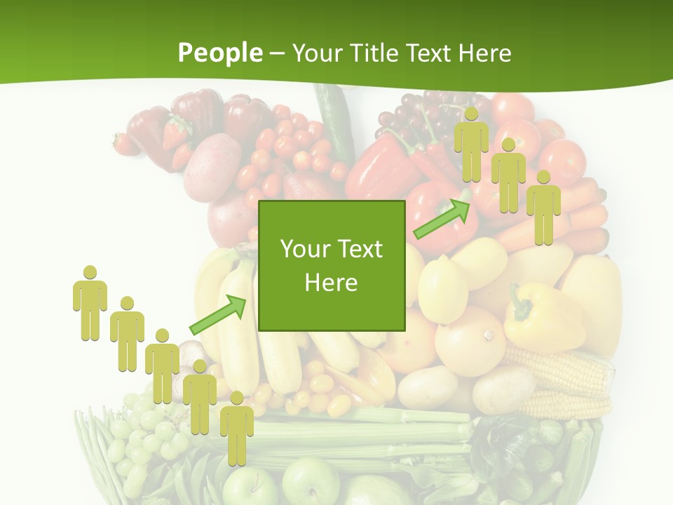Colorful Broccoli Vegetable PowerPoint Template
