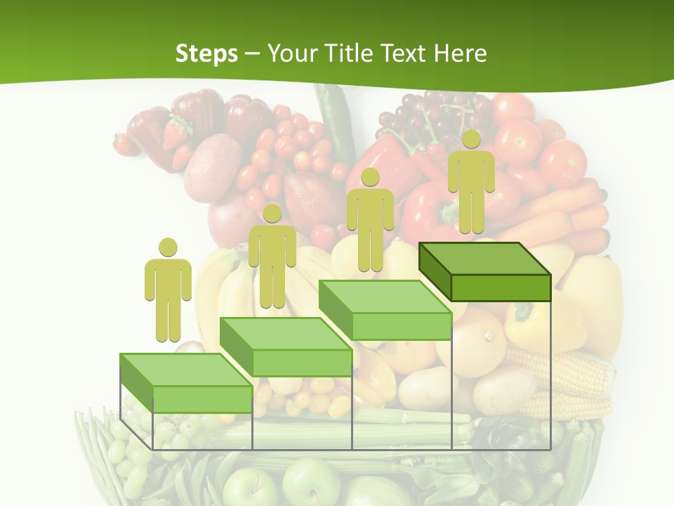 Colorful Broccoli Vegetable PowerPoint Template