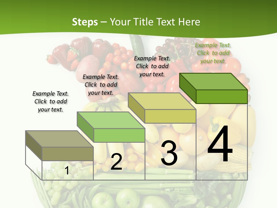 Colorful Broccoli Vegetable PowerPoint Template