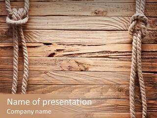 Twine Dried Tiled PowerPoint Template