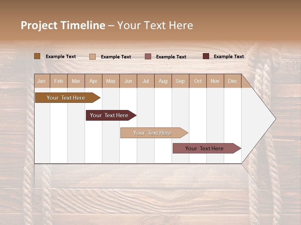 Twine Dried Tiled PowerPoint Template