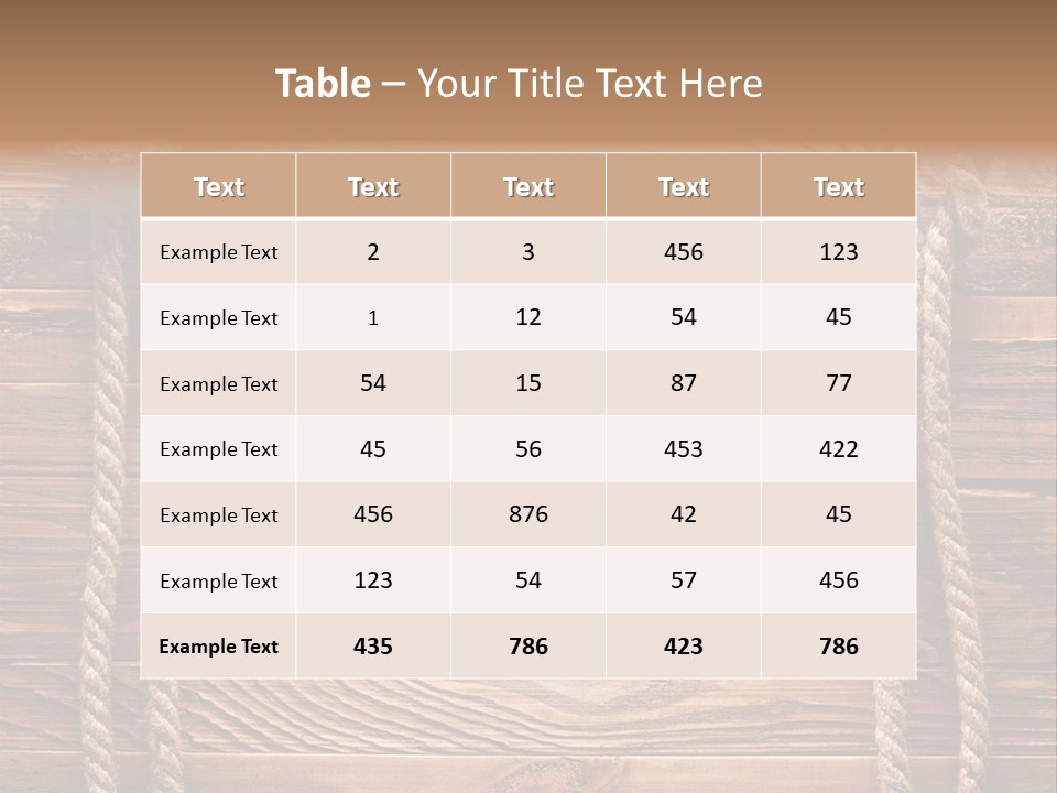 Twine Dried Tiled PowerPoint Template