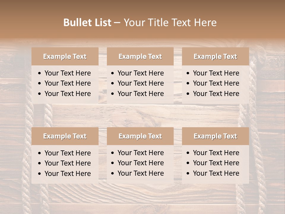 Twine Dried Tiled PowerPoint Template