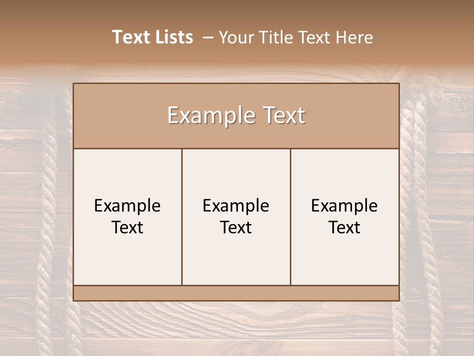 Twine Dried Tiled PowerPoint Template
