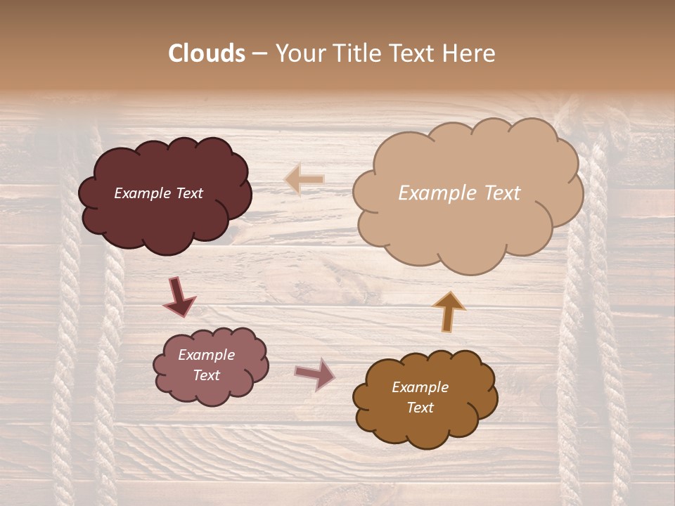 Twine Dried Tiled PowerPoint Template