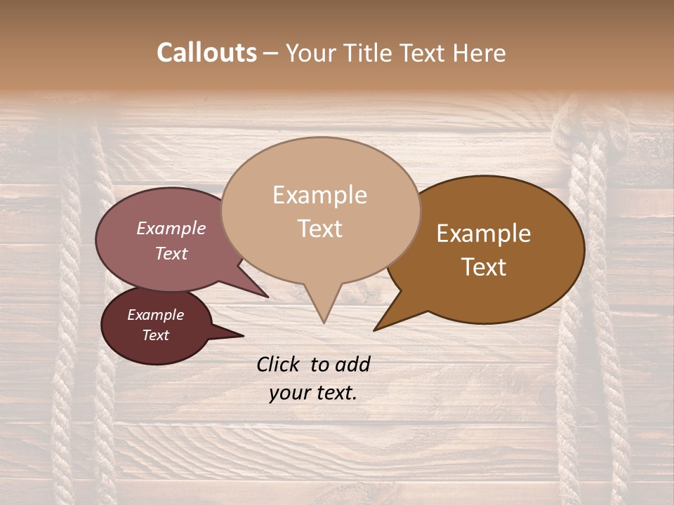 Twine Dried Tiled PowerPoint Template