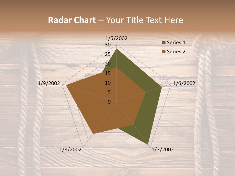 Twine Dried Tiled PowerPoint Template