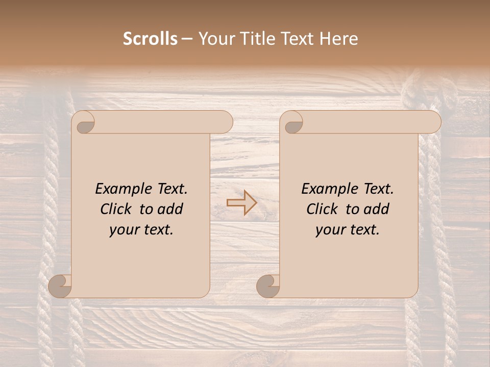 Twine Dried Tiled PowerPoint Template