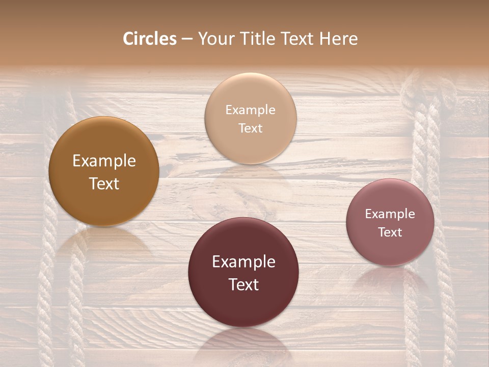 Twine Dried Tiled PowerPoint Template