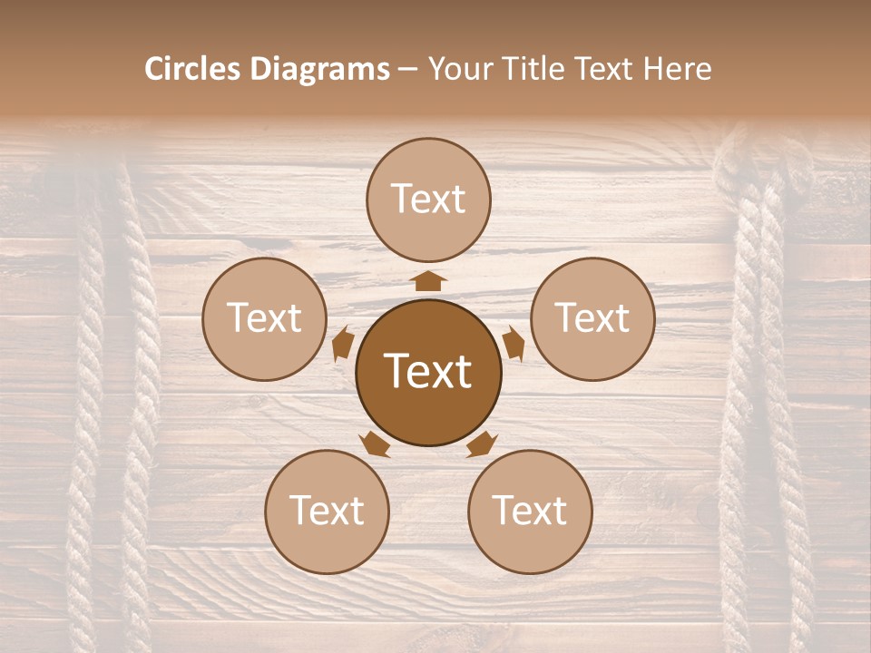 Twine Dried Tiled PowerPoint Template