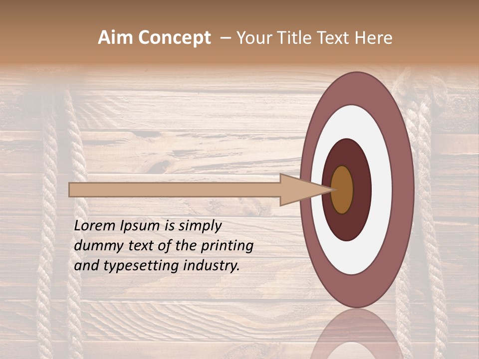 Twine Dried Tiled PowerPoint Template