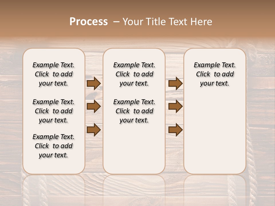 Twine Dried Tiled PowerPoint Template