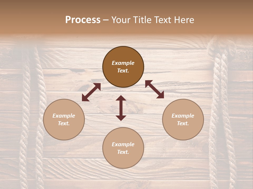 Twine Dried Tiled PowerPoint Template