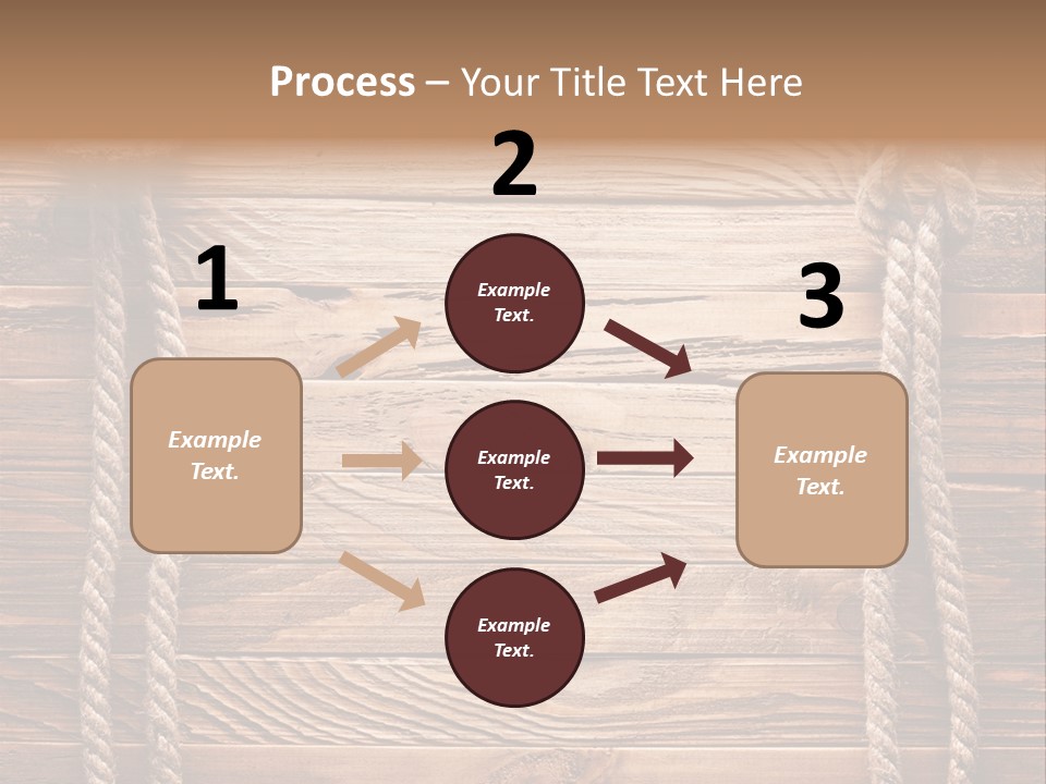 Twine Dried Tiled PowerPoint Template